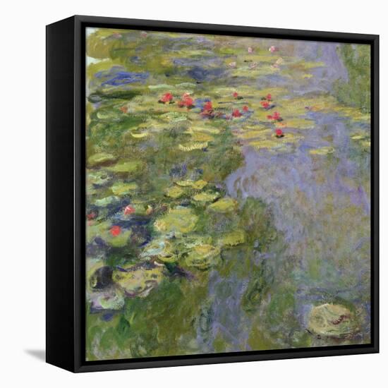 The Waterlily Pond, 1917-19-Claude Monet-Framed Premier Image Canvas