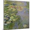 The Waterlily Pond, 1917-19-Claude Monet-Mounted Giclee Print