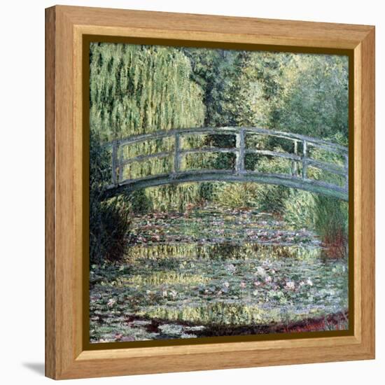 The Waterlily Pond: Green Harmony, 1899-Claude Monet-Framed Premier Image Canvas