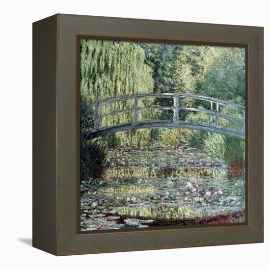 The Waterlily Pond: Green Harmony, 1899-Claude Monet-Framed Premier Image Canvas