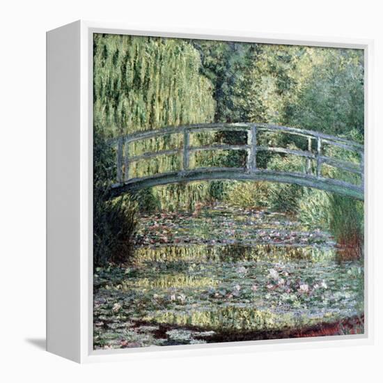 The Waterlily Pond: Green Harmony, 1899-Claude Monet-Framed Premier Image Canvas