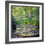 The Waterlily Pond with the Japanese Bridge, 1899-Claude Monet-Framed Giclee Print