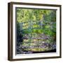 The Waterlily Pond with the Japanese Bridge, 1899-Claude Monet-Framed Giclee Print