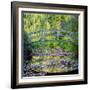 The Waterlily Pond with the Japanese Bridge, 1899-Claude Monet-Framed Giclee Print