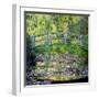 The Waterlily Pond with the Japanese Bridge, 1899-Claude Monet-Framed Giclee Print