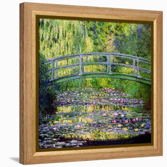 The Waterlily Pond with the Japanese Bridge, 1899-Claude Monet-Framed Premier Image Canvas