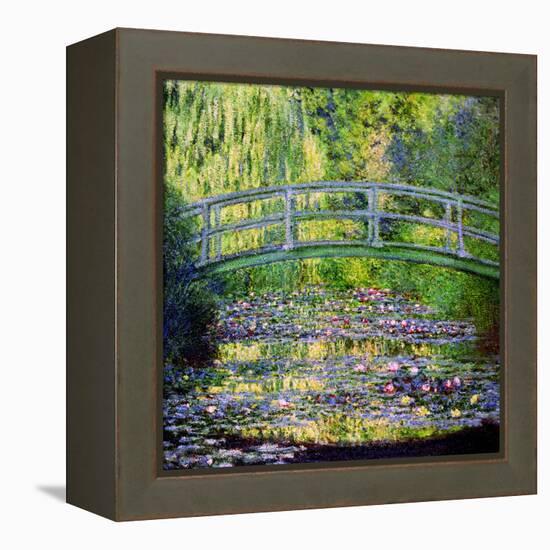 The Waterlily Pond with the Japanese Bridge, 1899-Claude Monet-Framed Premier Image Canvas