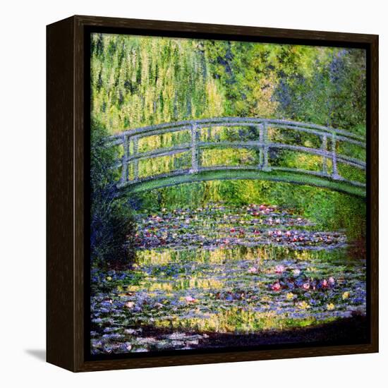 The Waterlily Pond with the Japanese Bridge, 1899-Claude Monet-Framed Premier Image Canvas