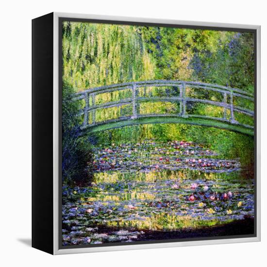 The Waterlily Pond with the Japanese Bridge, 1899-Claude Monet-Framed Premier Image Canvas