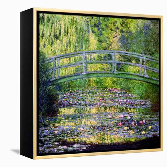 The Waterlily Pond with the Japanese Bridge, 1899-Claude Monet-Framed Premier Image Canvas