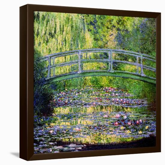 The Waterlily Pond with the Japanese Bridge, 1899-Claude Monet-Framed Premier Image Canvas