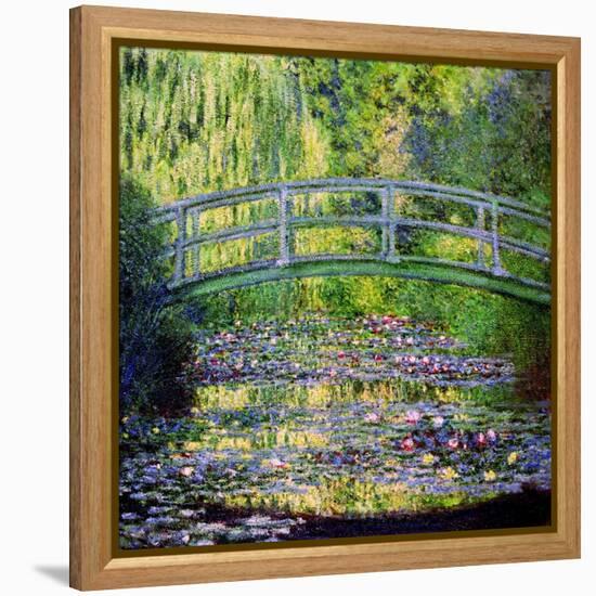 The Waterlily Pond with the Japanese Bridge, 1899-Claude Monet-Framed Premier Image Canvas