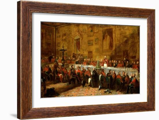 The Waterloo Banquet, 1836-John William Salter-Framed Giclee Print