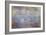 The Waterloo Bridge, Fog Effect, 1903-Claude Monet-Framed Giclee Print