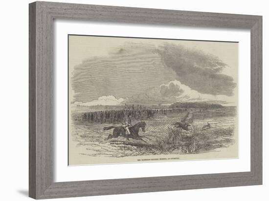 The Waterloo Coursing Meeting, at Liverpool-null-Framed Giclee Print