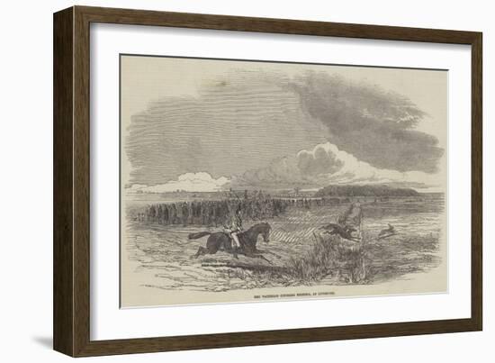 The Waterloo Coursing Meeting, at Liverpool-null-Framed Giclee Print