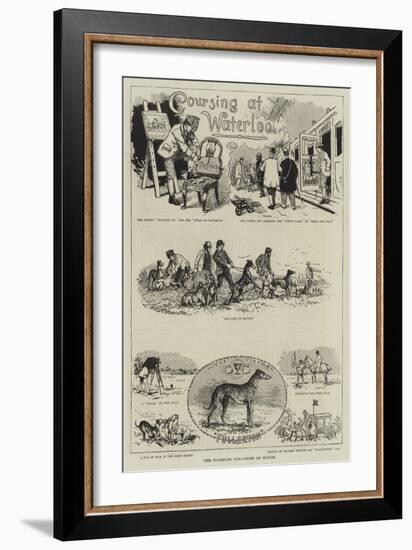 The Waterloo Cup, Notes at Altcar-null-Framed Giclee Print