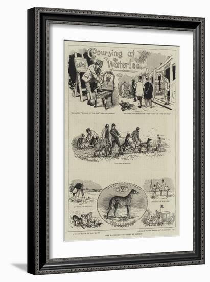 The Waterloo Cup, Notes at Altcar-null-Framed Giclee Print