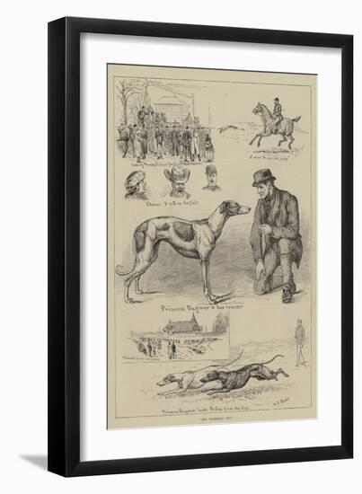 The Waterloo Cup-S.t. Dadd-Framed Premium Giclee Print