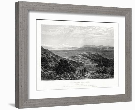 The Waters of Merom, Palestine, 1887-W Forrest-Framed Giclee Print