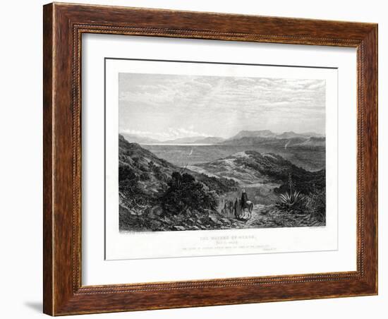 The Waters of Merom, Palestine, 1887-W Forrest-Framed Giclee Print