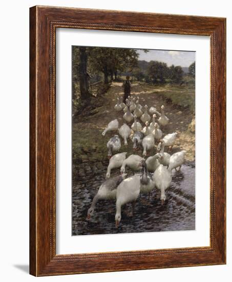 The Watersplash-Henry Herbert La Thangue-Framed Giclee Print