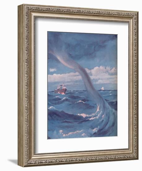 'The Waterspout That Joins Cloud and Sea', 1935-Unknown-Framed Giclee Print