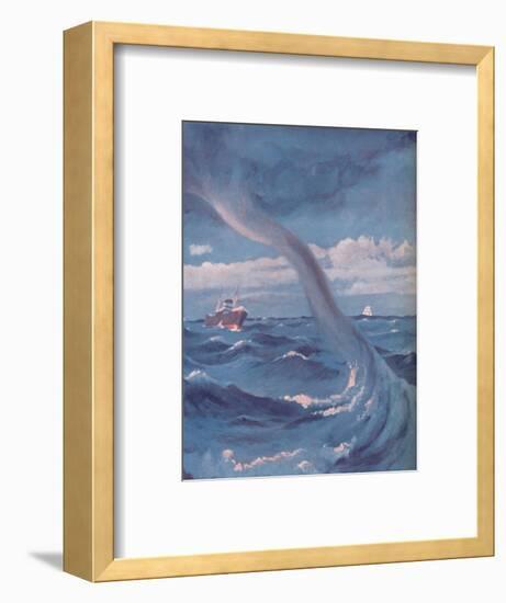 'The Waterspout That Joins Cloud and Sea', 1935-Unknown-Framed Giclee Print