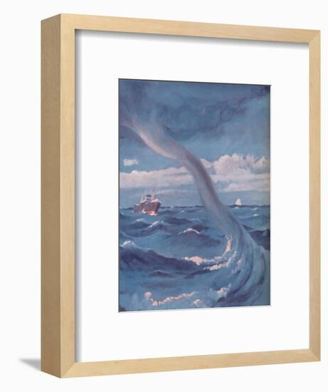 'The Waterspout That Joins Cloud and Sea', 1935-Unknown-Framed Giclee Print