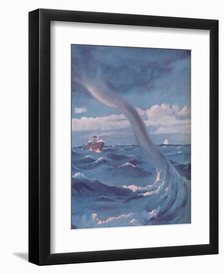 'The Waterspout That Joins Cloud and Sea', 1935-Unknown-Framed Giclee Print