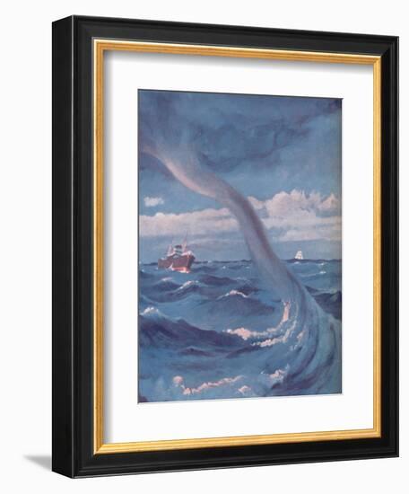 'The Waterspout That Joins Cloud and Sea', 1935-Unknown-Framed Giclee Print