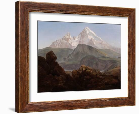 The Watzmann-Johan Christian Clausen Dahl-Framed Giclee Print