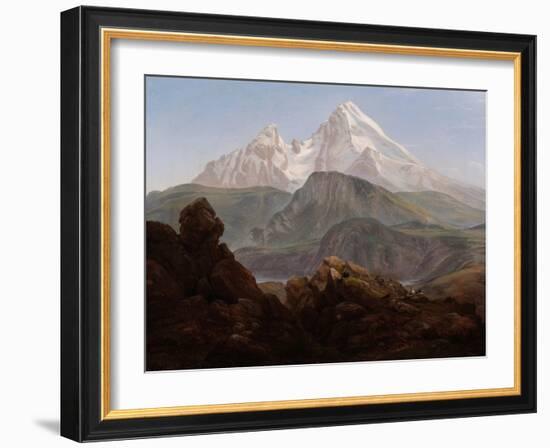 The Watzmann-Johan Christian Clausen Dahl-Framed Giclee Print