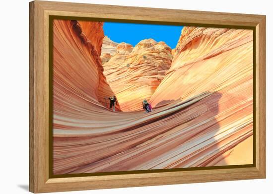 The Wave, Arizona-lucky-photographer-Framed Premier Image Canvas