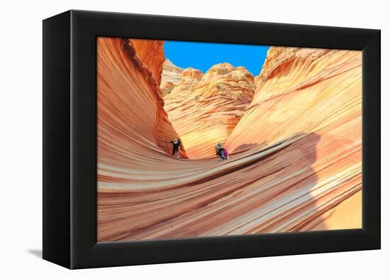 The Wave, Arizona-lucky-photographer-Framed Premier Image Canvas