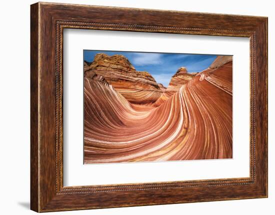 The Wave, Coyote Buttes, Paria-Vermilion Cliffs Wilderness, Arizona, Usa-Russ Bishop-Framed Photographic Print