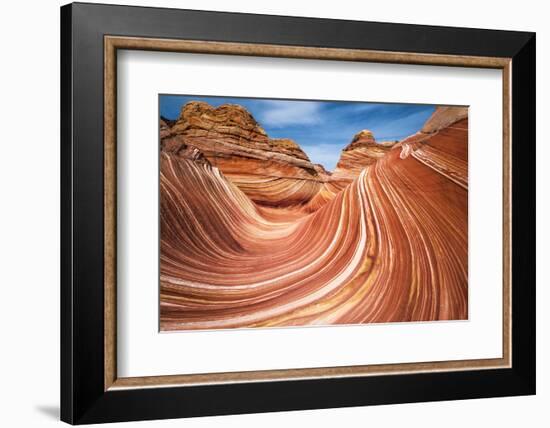 The Wave, Coyote Buttes, Paria-Vermilion Cliffs Wilderness, Arizona, Usa-Russ Bishop-Framed Photographic Print