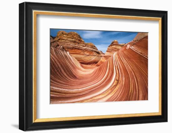 The Wave, Coyote Buttes, Paria-Vermilion Cliffs Wilderness, Arizona, Usa-Russ Bishop-Framed Photographic Print