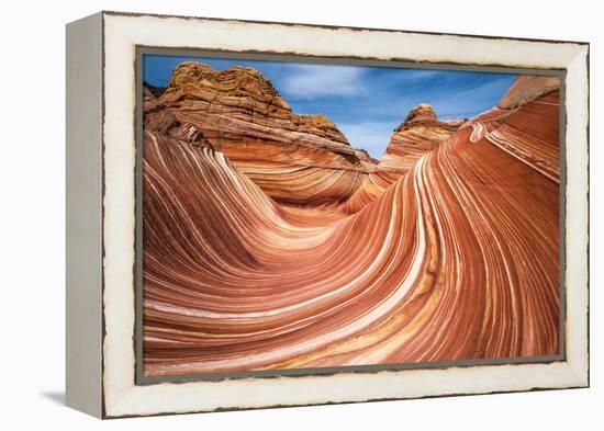 The Wave, Coyote Buttes, Paria-Vermilion Cliffs Wilderness, Arizona, Usa-Russ Bishop-Framed Premier Image Canvas