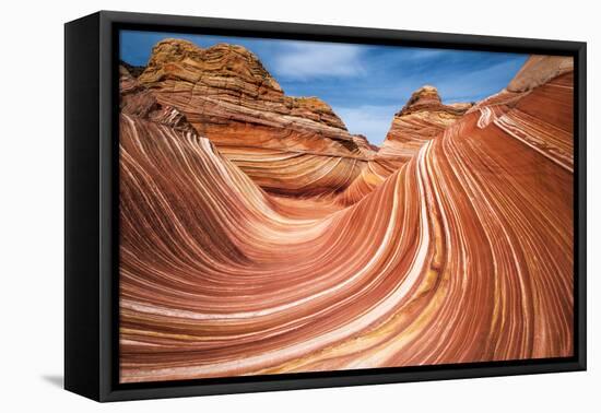 The Wave, Coyote Buttes, Paria-Vermilion Cliffs Wilderness, Arizona, Usa-Russ Bishop-Framed Premier Image Canvas