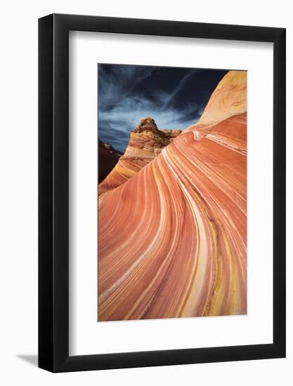 The Wave, Coyote Buttes, Paria-Vermilion Cliffs Wilderness, Arizona-Russ Bishop-Framed Premium Photographic Print