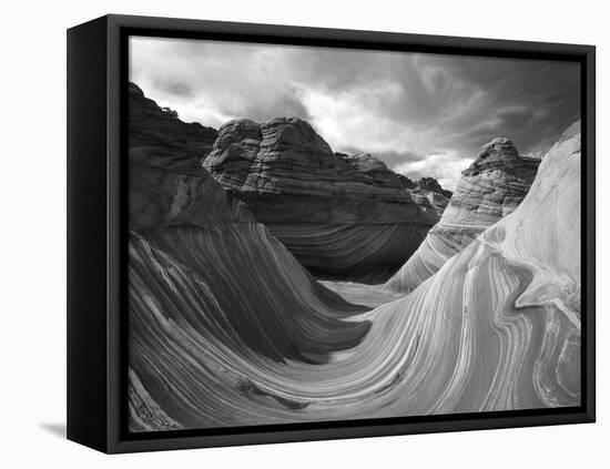 The Wave Formation in Coyote Buttes, Paria Canyon, Arizona, USA-Adam Jones-Framed Premier Image Canvas