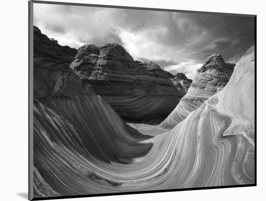 The Wave Formation in Coyote Buttes, Paria Canyon, Arizona, USA-Adam Jones-Mounted Photographic Print