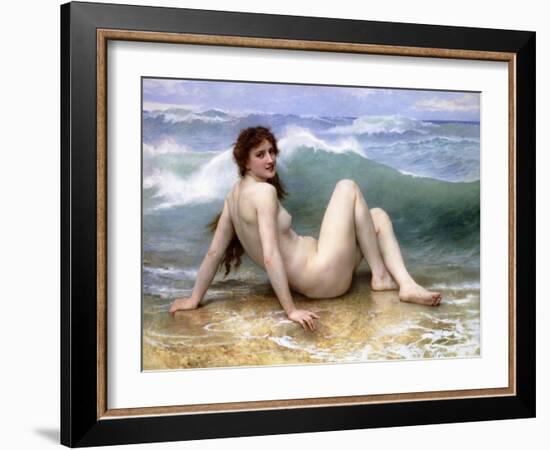The Wave (La Vague). 1896-William Adolphe Bouguereau-Framed Giclee Print