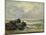 The Wave, Um 1870-Gustave Courbet-Mounted Giclee Print