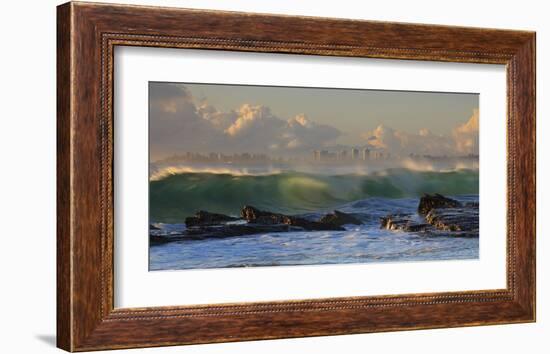 The Wave-Mel Brackstone-Framed Giclee Print