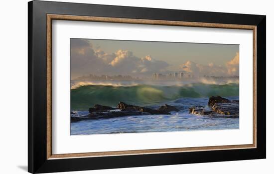 The Wave-Mel Brackstone-Framed Giclee Print