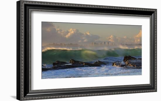 The Wave-Mel Brackstone-Framed Giclee Print