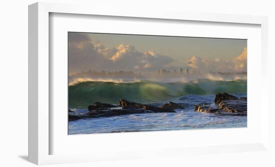 The Wave-Mel Brackstone-Framed Giclee Print