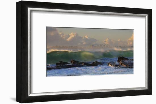 The Wave-Mel Brackstone-Framed Giclee Print